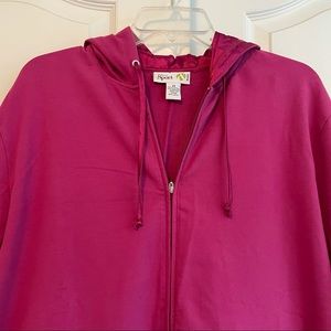 Style & Co “Satin Sheer” Track Suit 2X